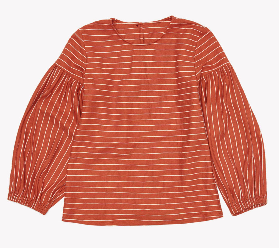                                                                                                                       Carmine stripes blouse 